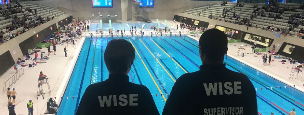 Wise Security Services at the aquatics centre